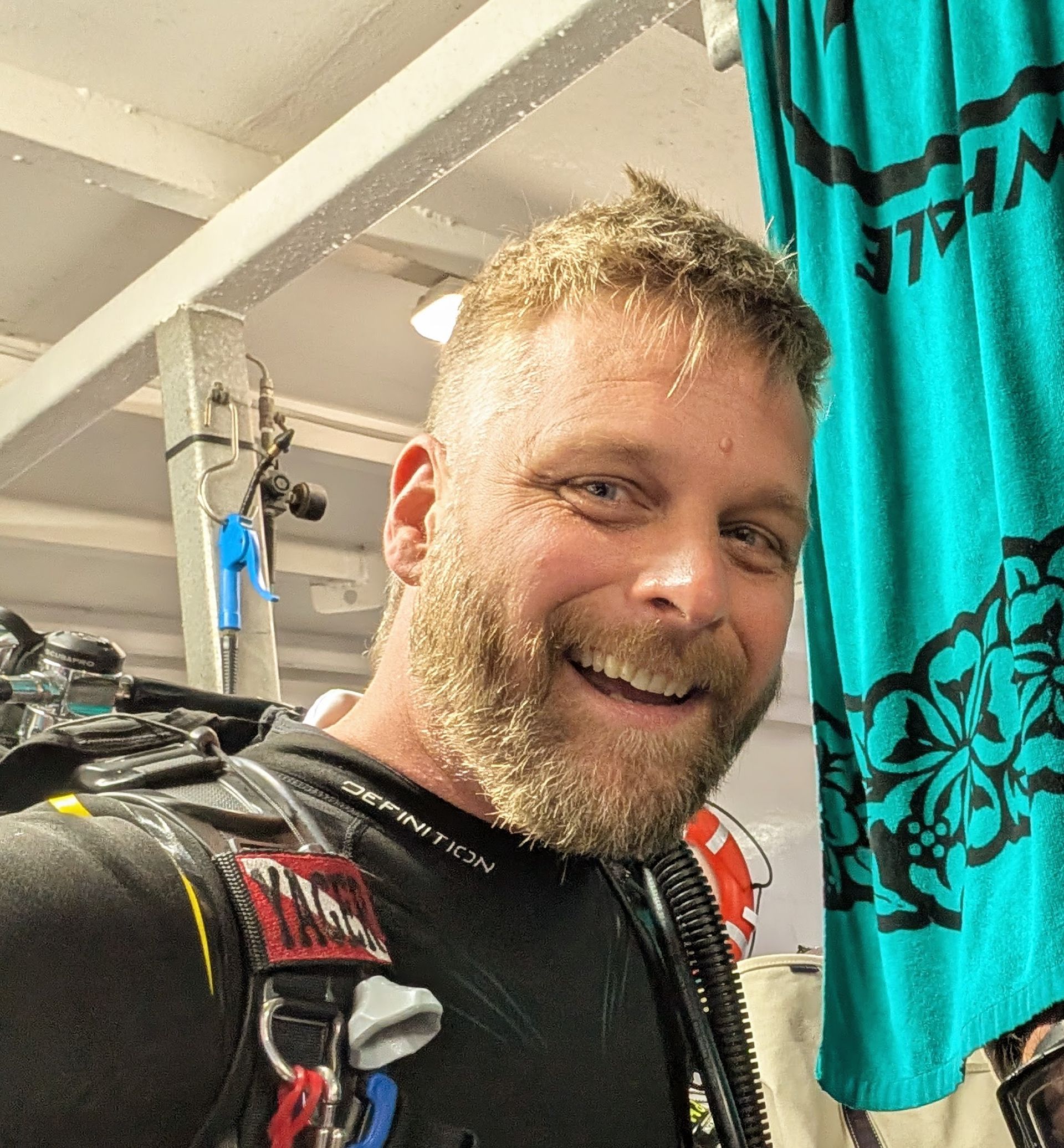 PADI Divemaster Michael Yager