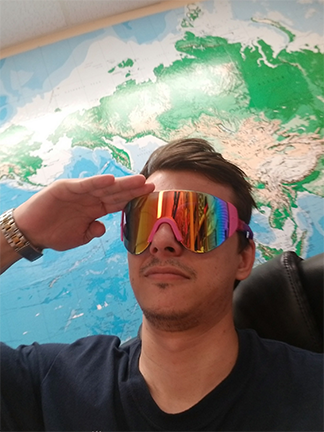 Equipment Technician Adam Lawson