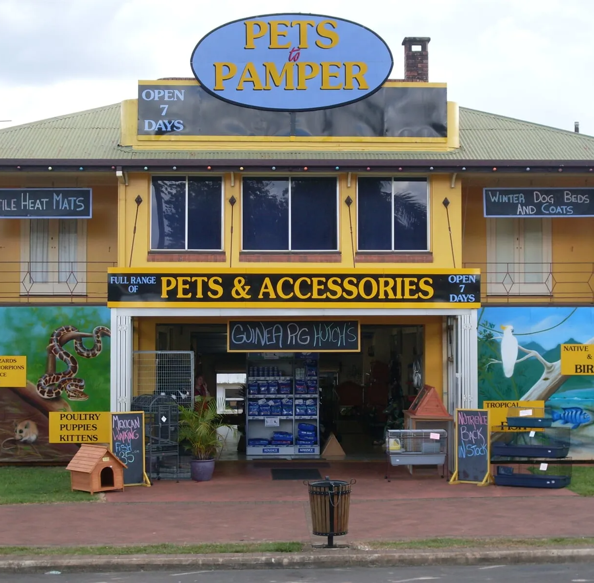 Pets And Pamper Store Front View — Fish & Fish Accessories in Manunda, QLD