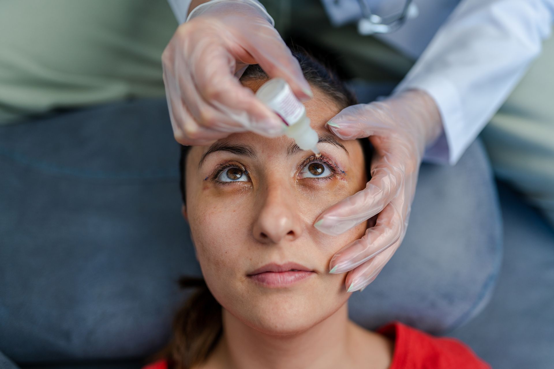Portrait Of Young Woman Who Had Eye Lid Surgery – Danvers, MA – North Shore Facial Plastic Surgery