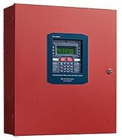 A red box with a remote control.