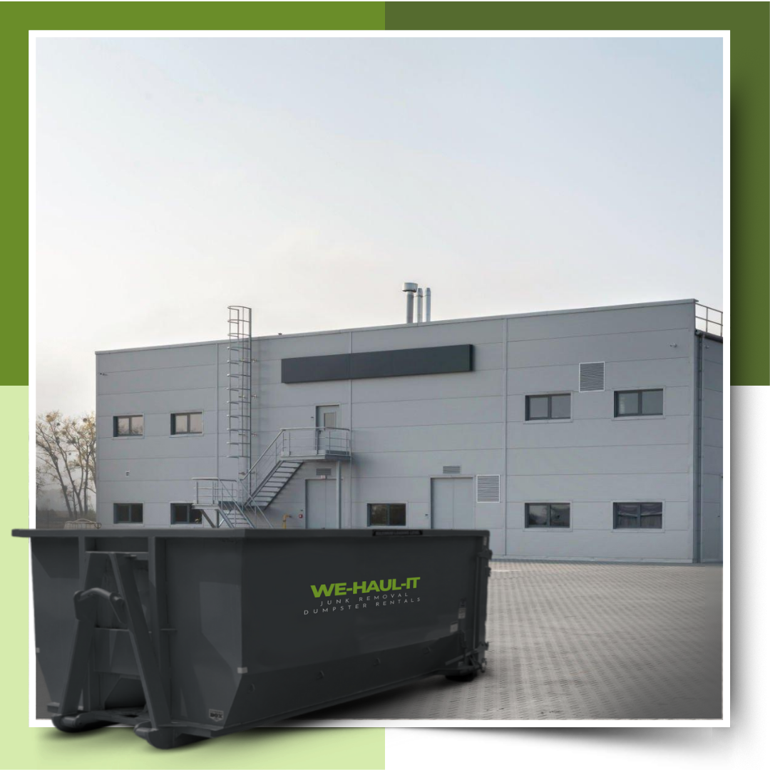 dumpster parked 