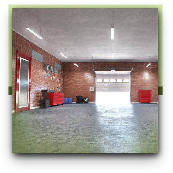 clean garage