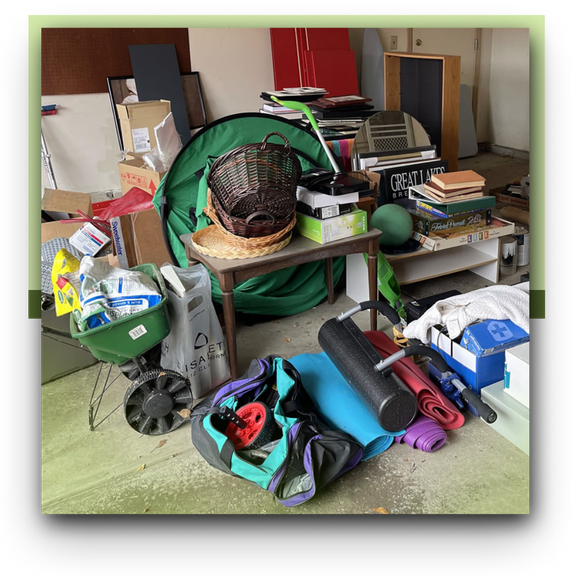 Garbage inside the room