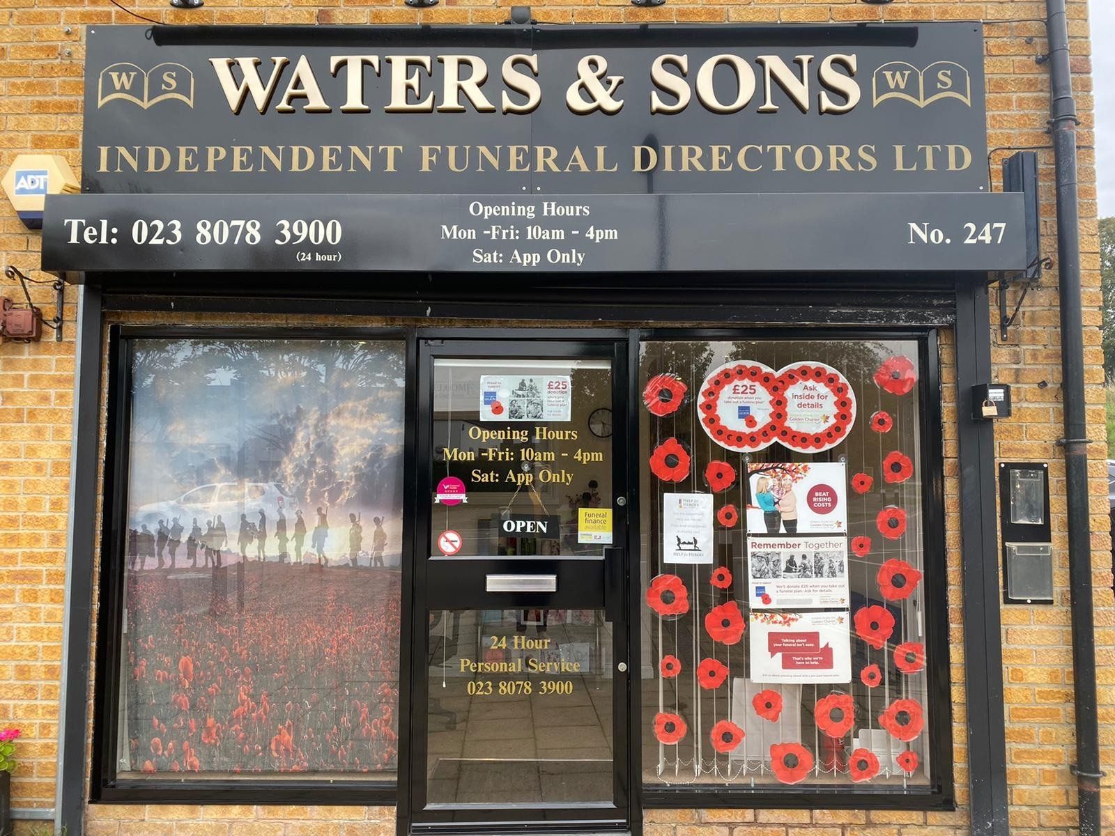 Water & Sons Funeral Directors Aldermoor