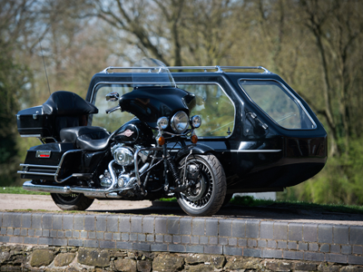 Motorcycle Hearse 1
