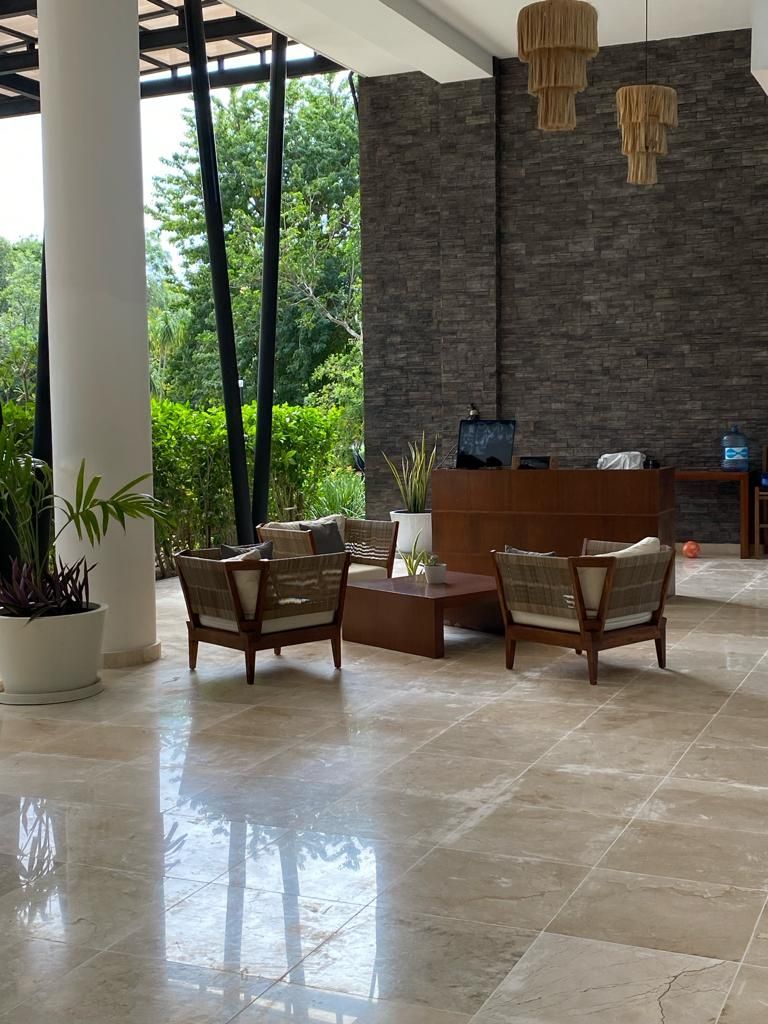Lobby del edificio Ka’an Ha