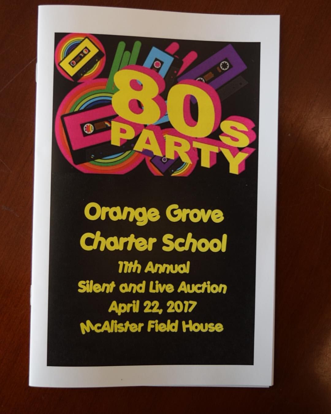An orange grove charter school silent and live auction