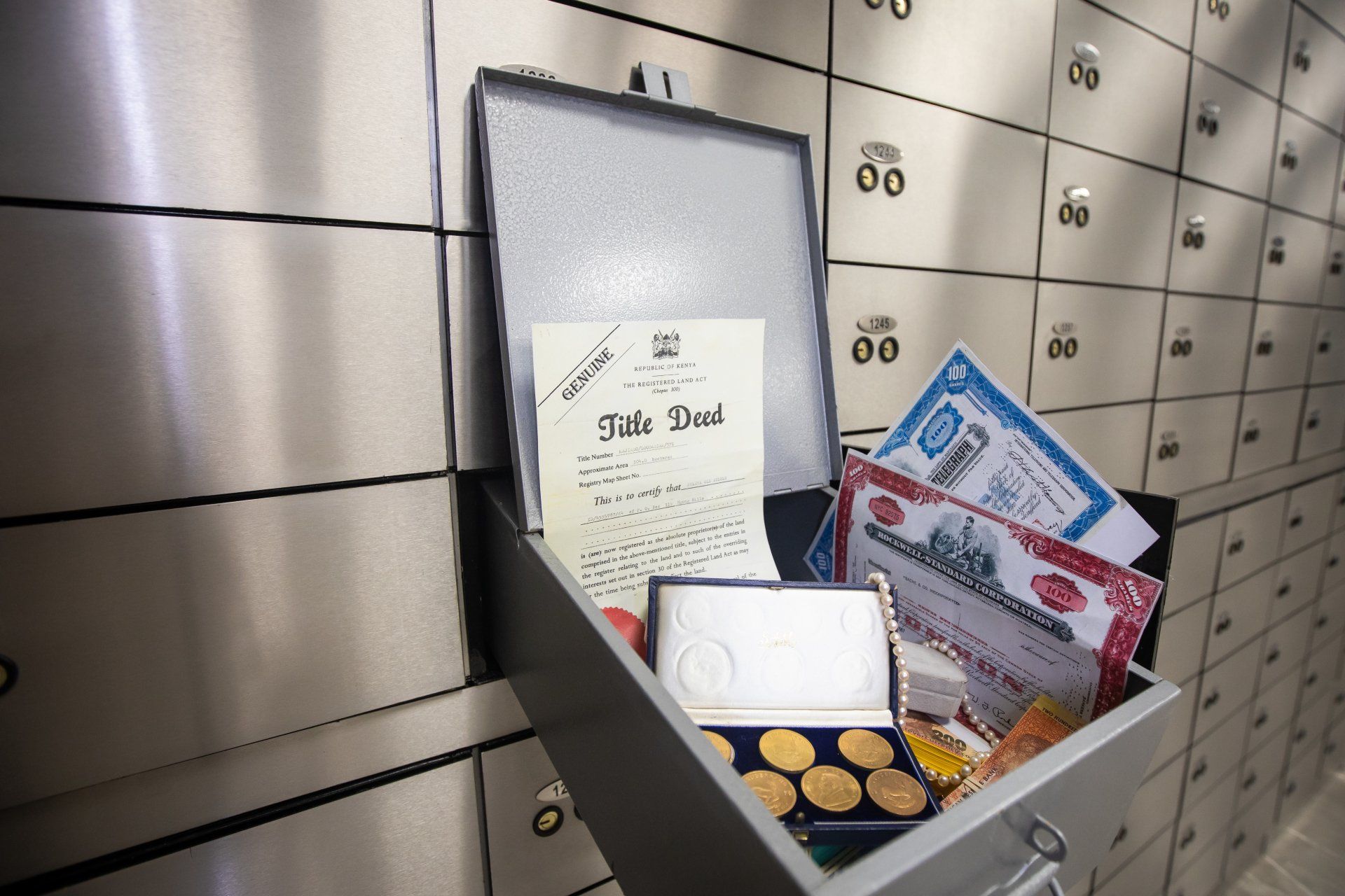Making sure your valuable possessions are safe - Union Vault Safety Deposit Box