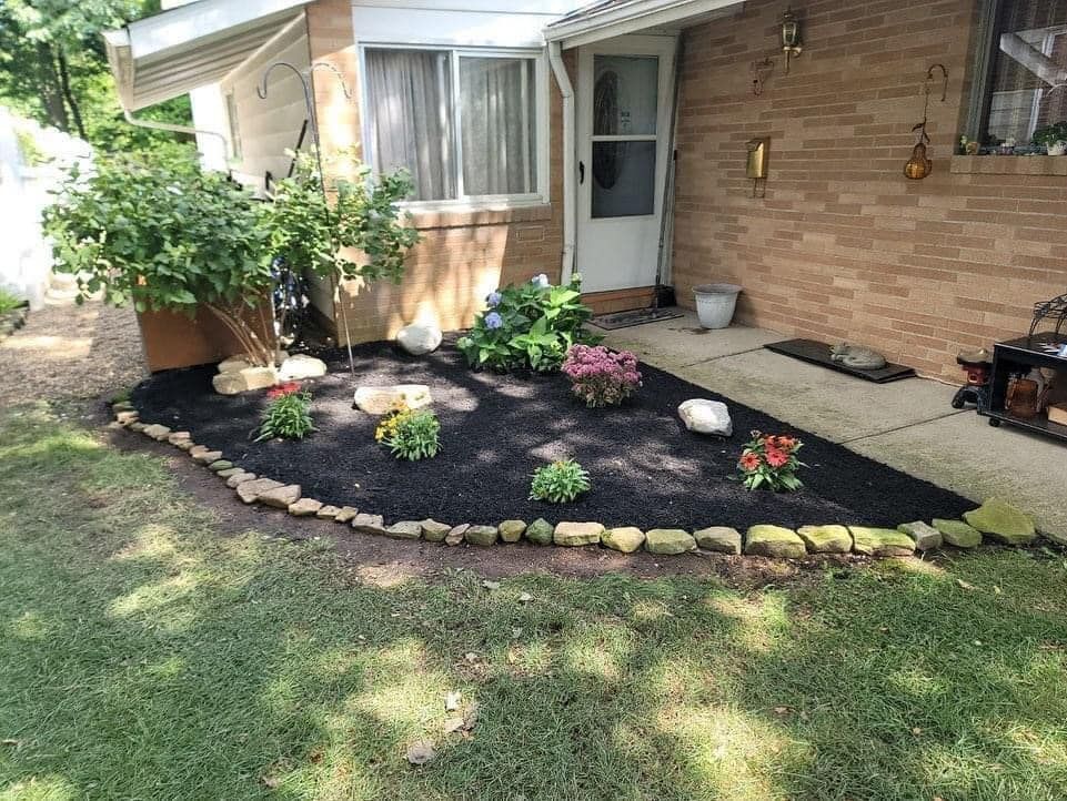 Small Garden in the Backyard — Northeast OH — Believeland Landscaping and Snow Removal