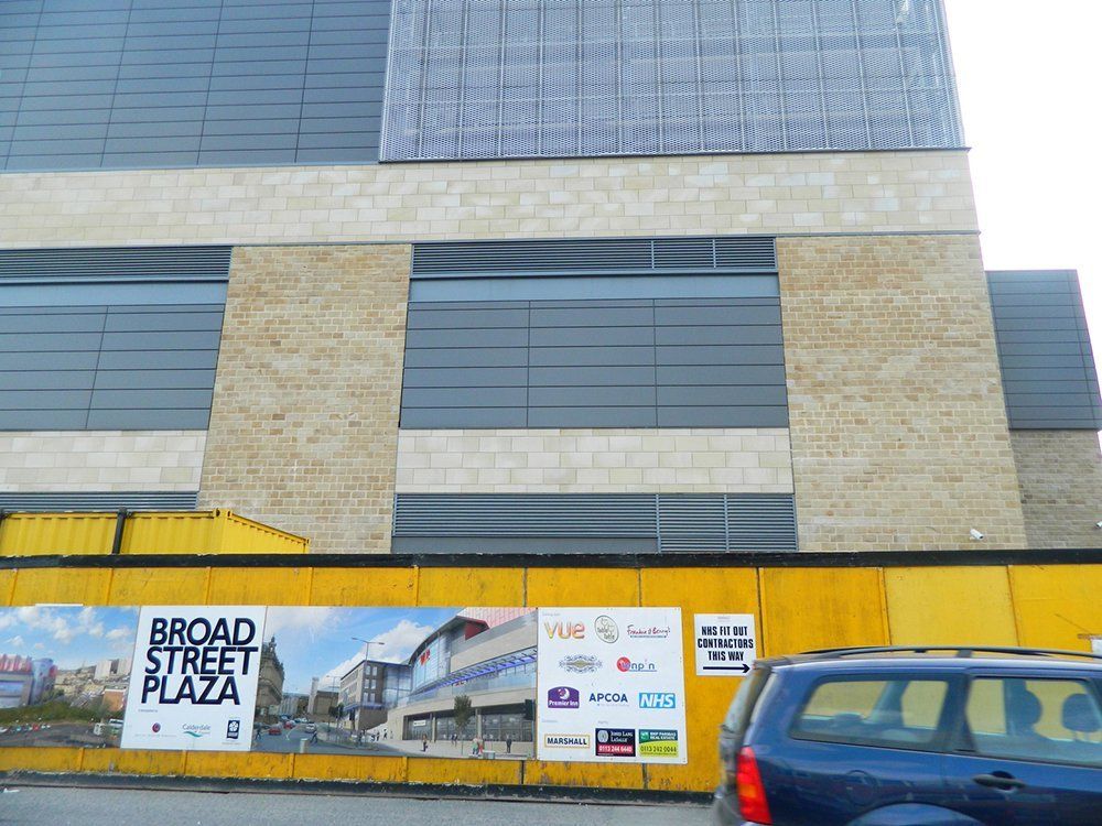 vertical stone slabs