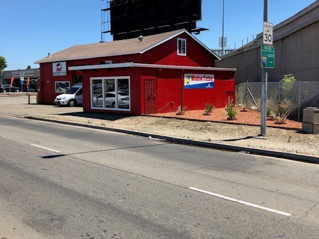Red Store Front — San Lorenzo, CA — PWT Professional Window Tinting & Car Audio