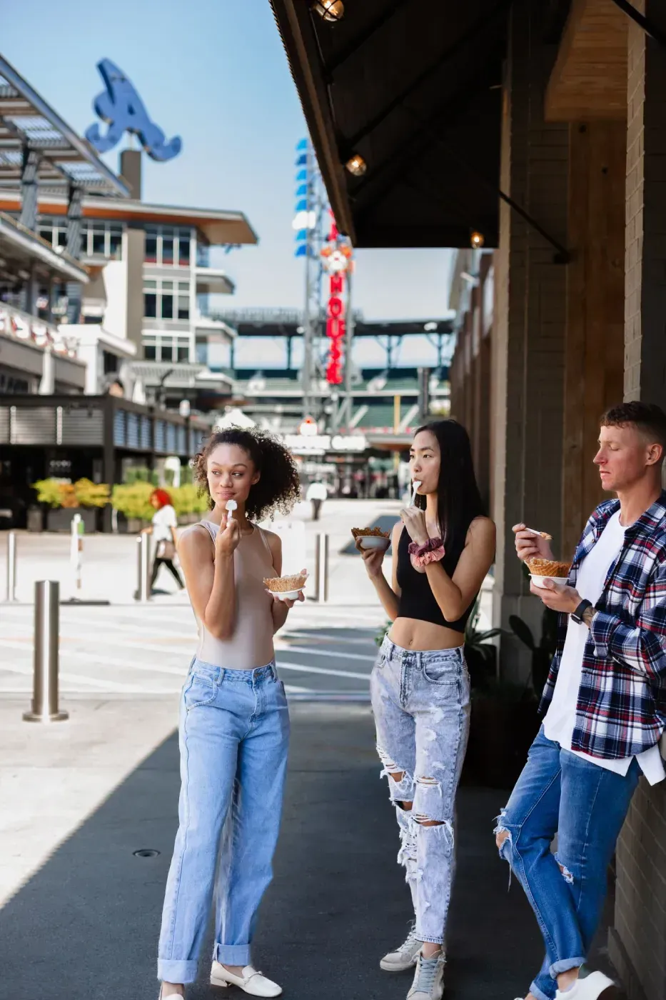Residents at Ilion Apartments.