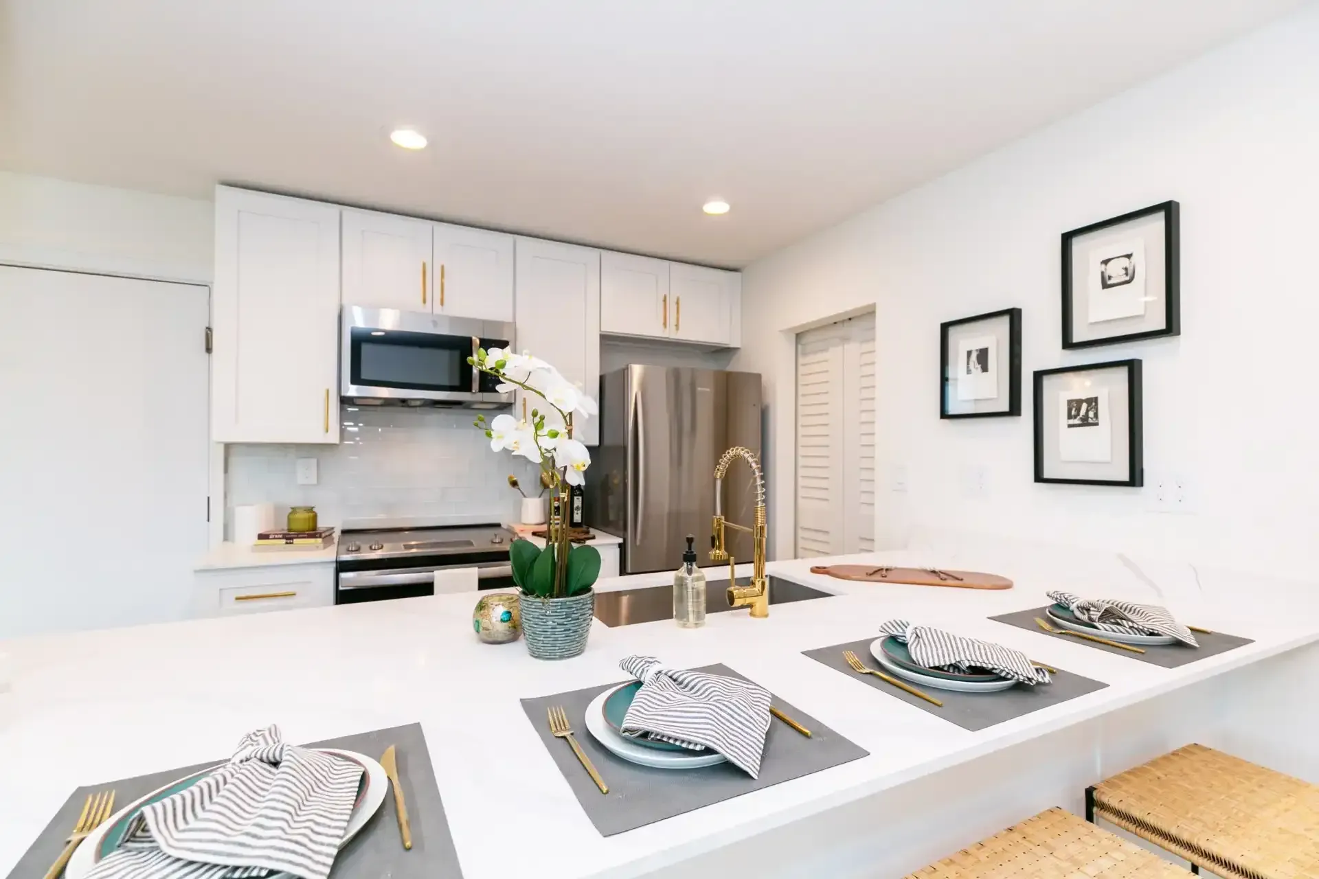 Kitchen at Ilion Apartments in Marietta, GA.