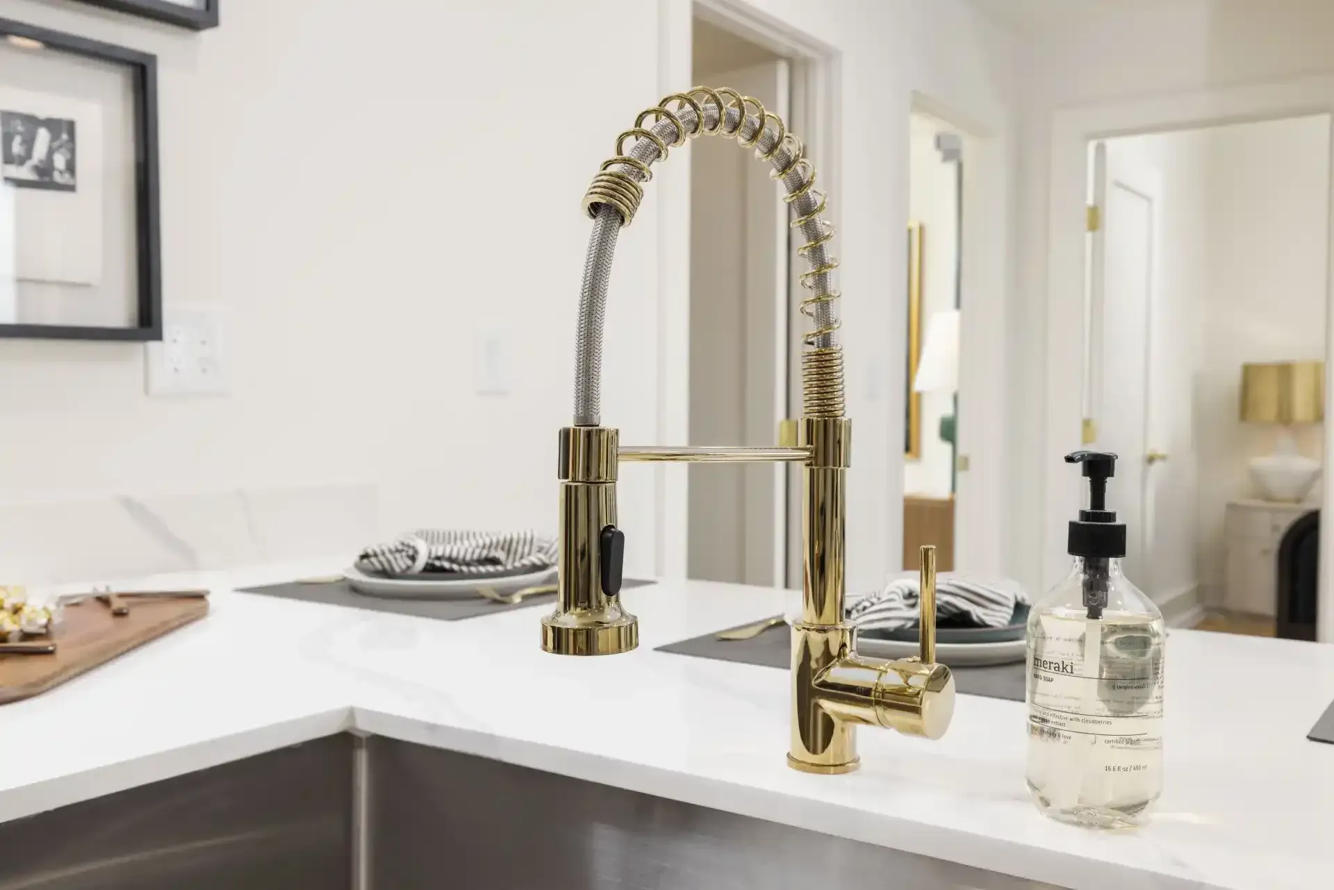 Kitchen Sink at Ilion Apartments in Marietta, GA.