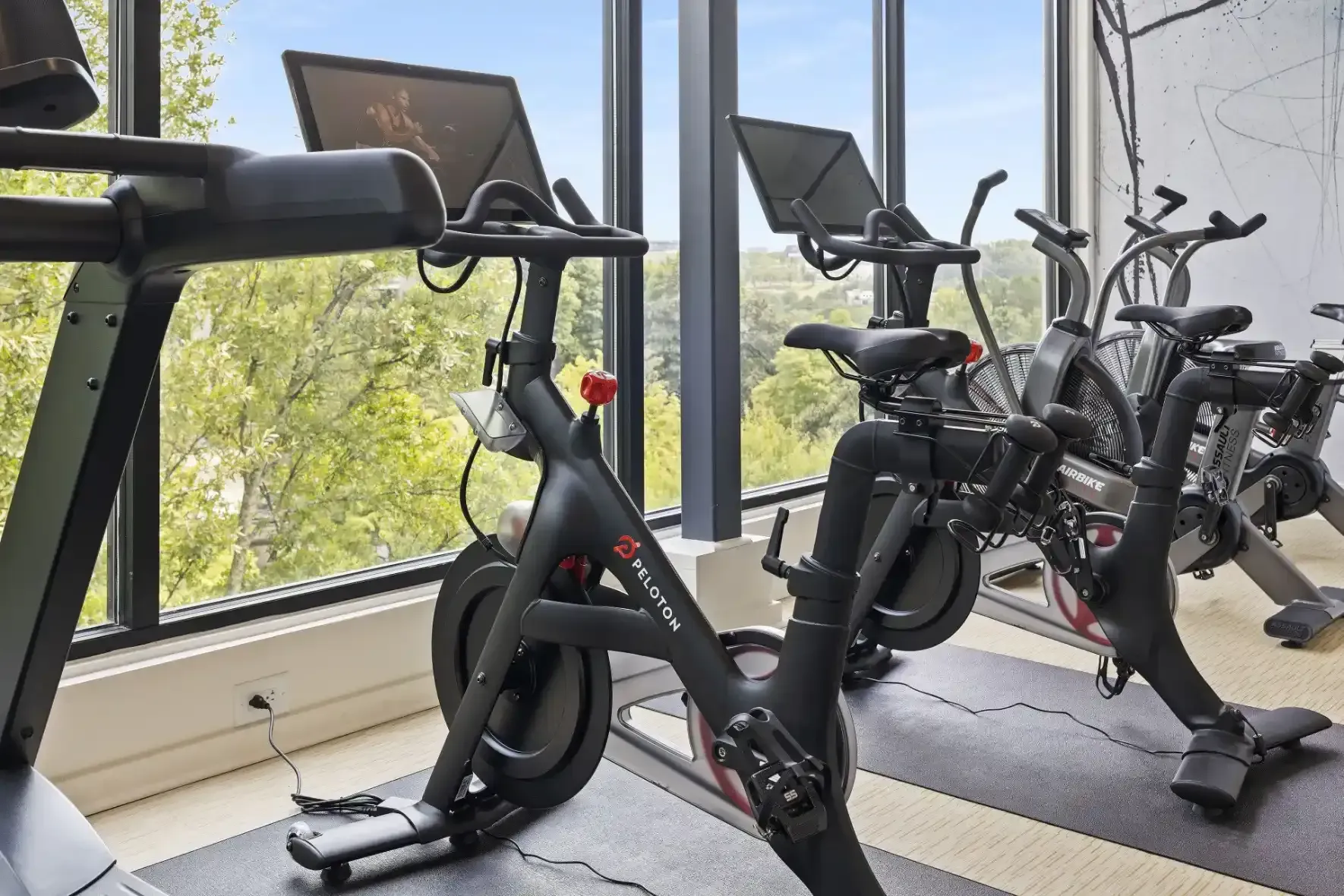Fitness Bikes at Ilion Apartments Marietta, GA.