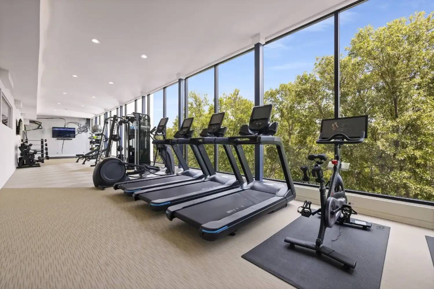 Fitness Center at Ilion Apartments Marietta, GA.