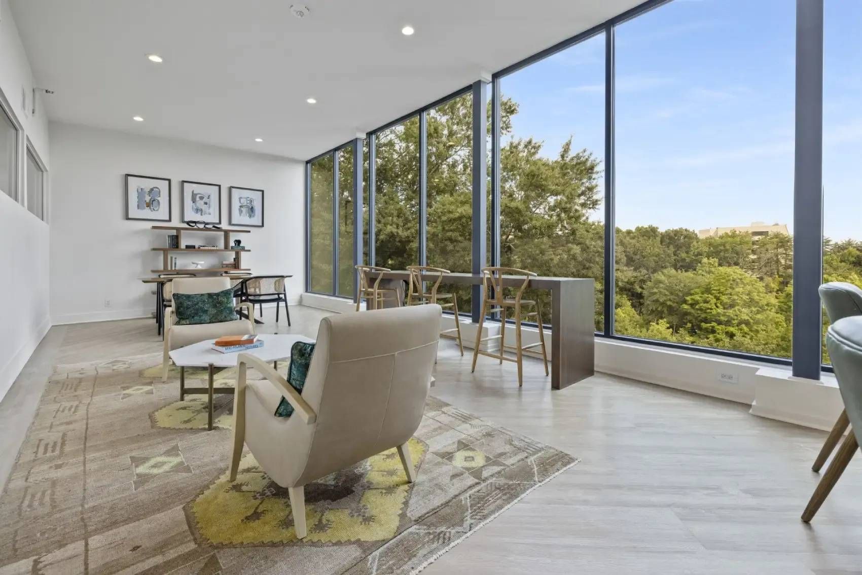 Resident Lounge at Ilion Apartments Marietta, GA.