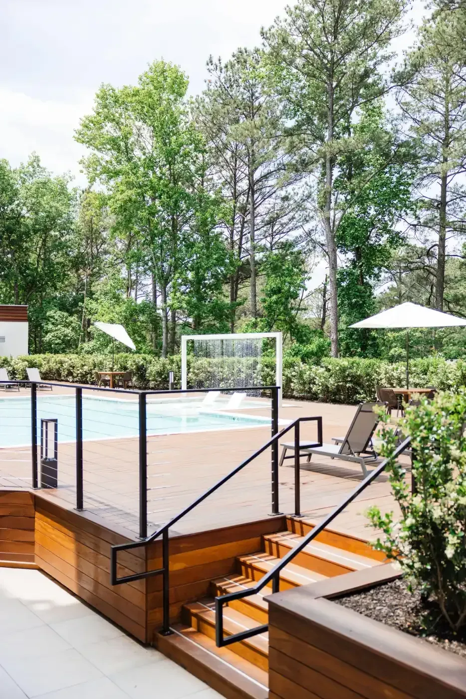 Pool Deck at Ilion Apartments Marietta, GA.