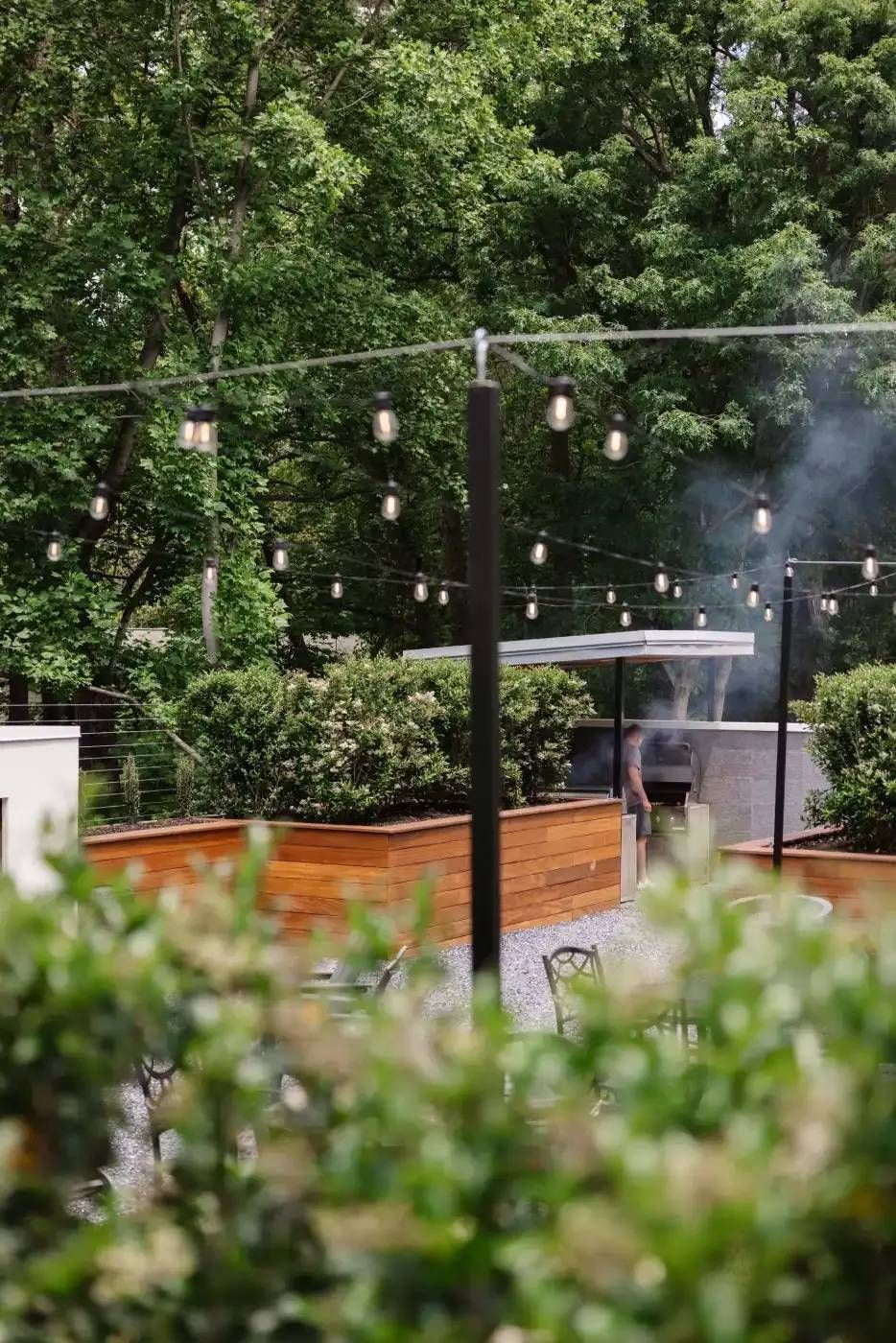 Outdoor Light Decor at Ilion Apartments Marietta, GA.