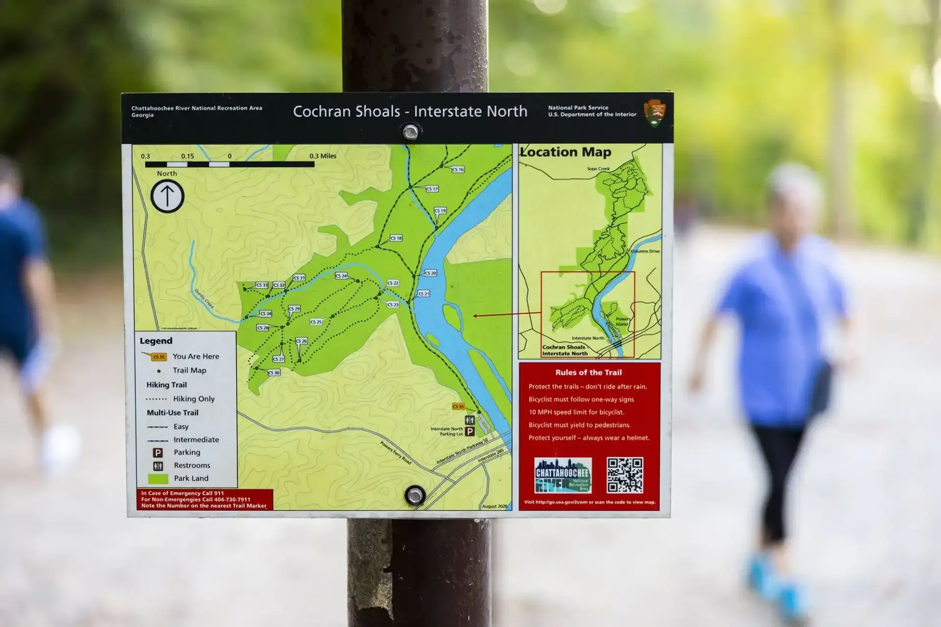 Map at Ilion Apartments.