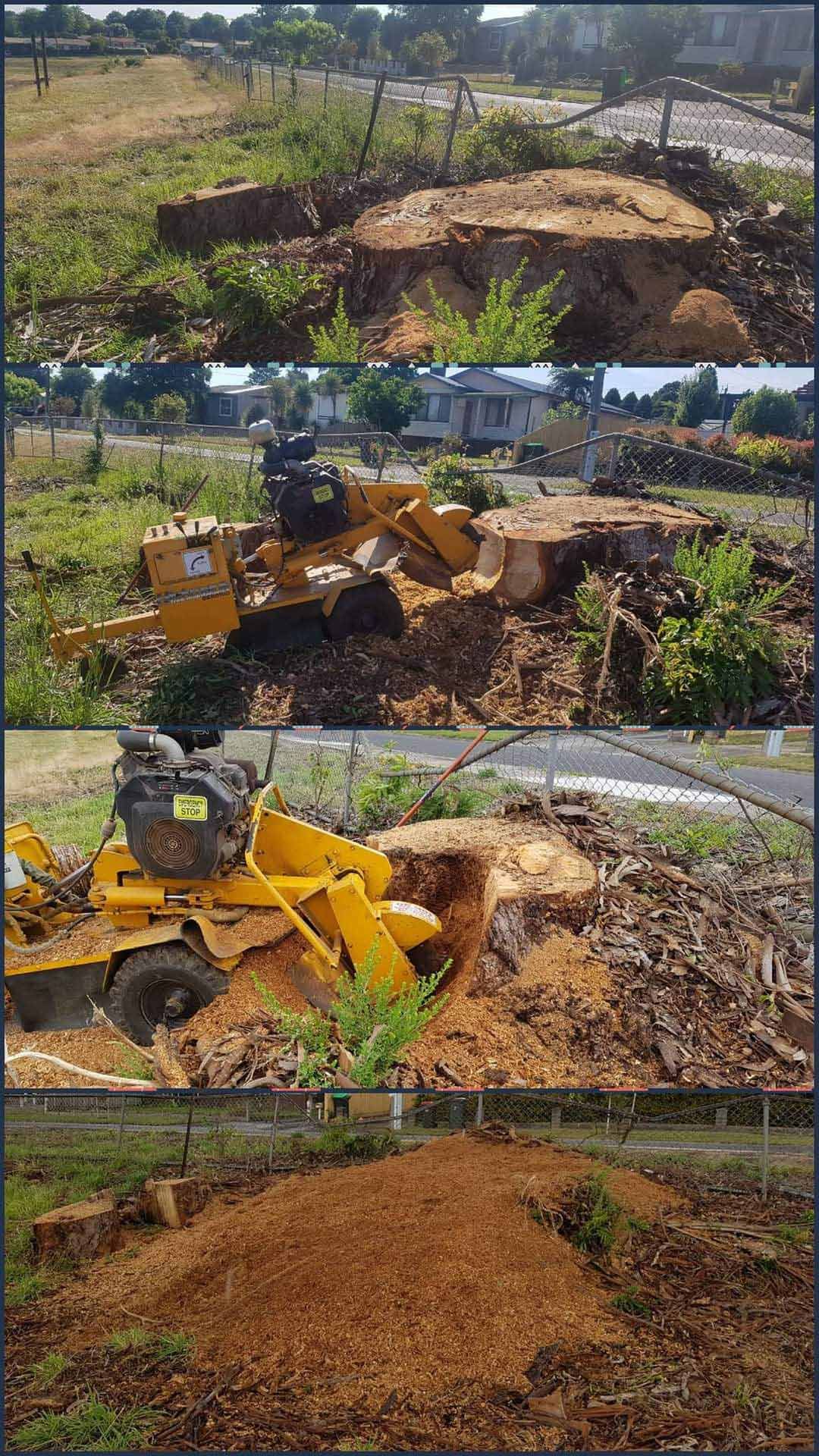 Stump grinding | Latrobe Valley, VIC | Rob's Tree Service