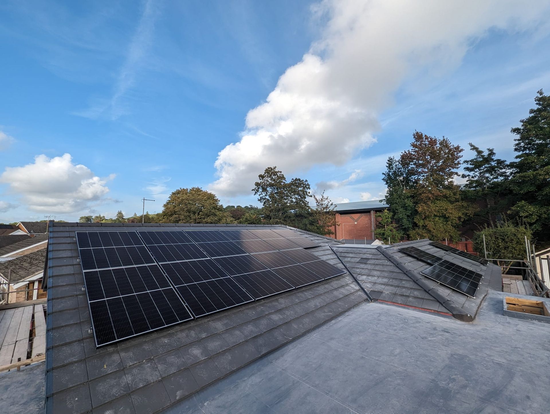 Solar Panels Near Wimborne Minster