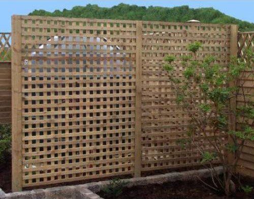 square screen trellis