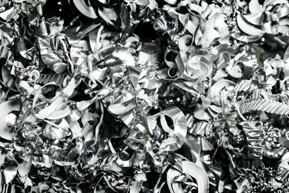 Pile of Shredded Metal — Maryborough Recycling in Torbanlea, QLD