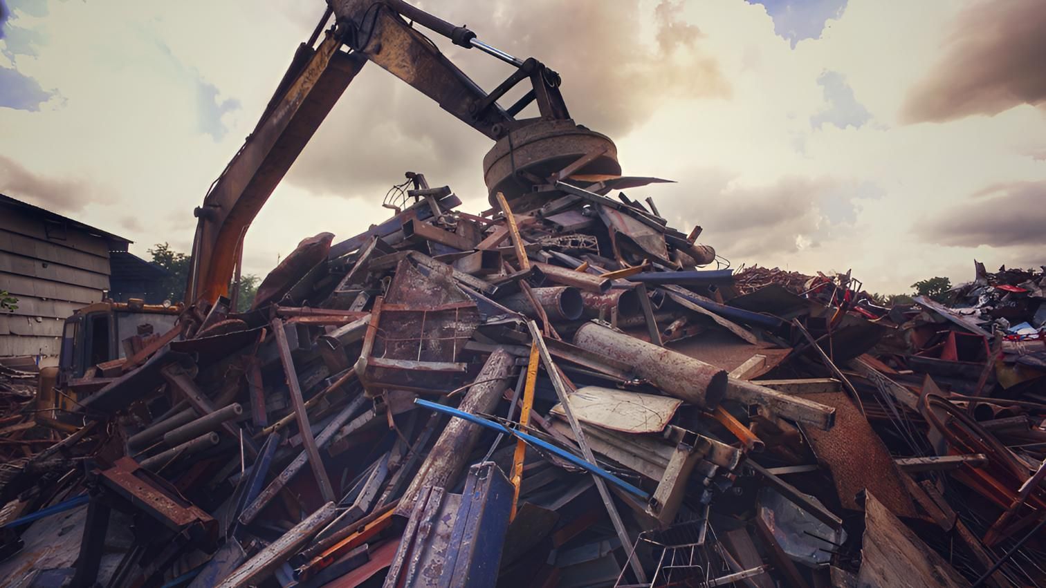 Pile of Ferrous Scrap Metal — Maryborough Recycling in Maryborough, QLD