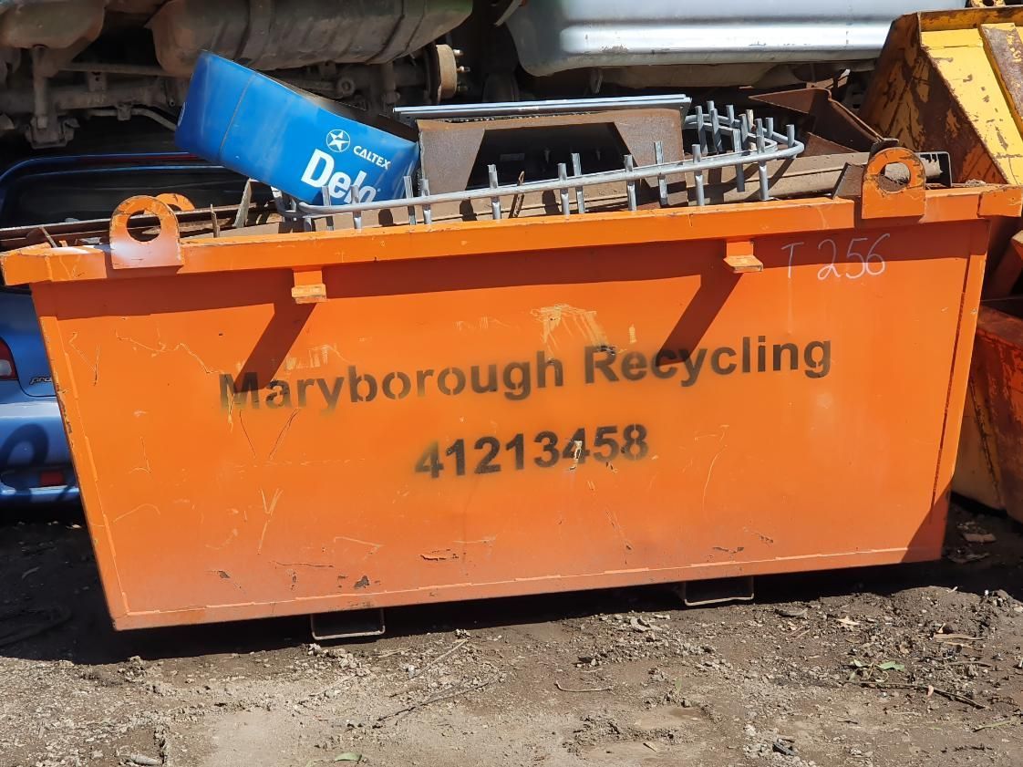 Scrap Metal That Been Purchased — Maryborough Recycling in Maryborough, QLD