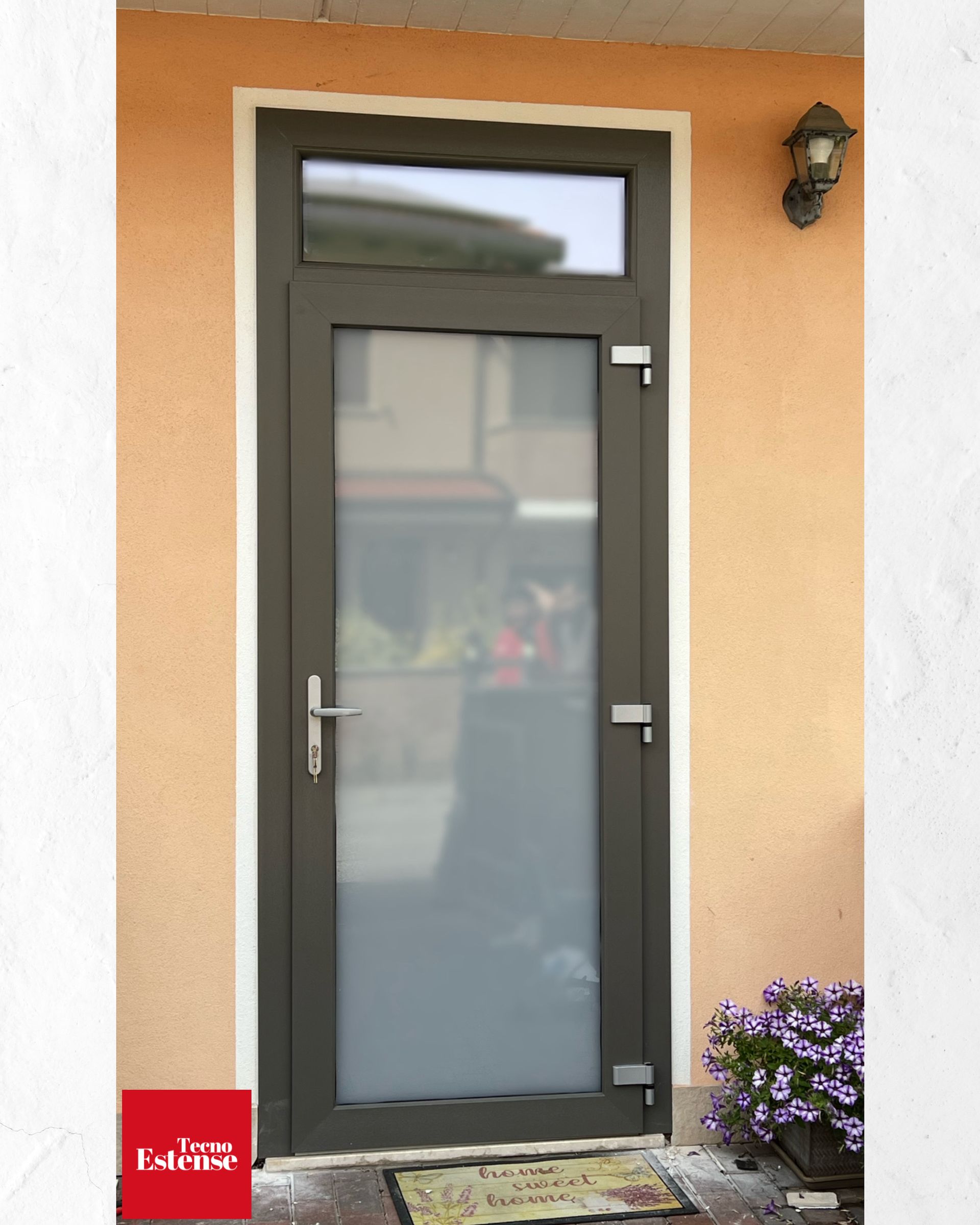 porta esterna in vetro