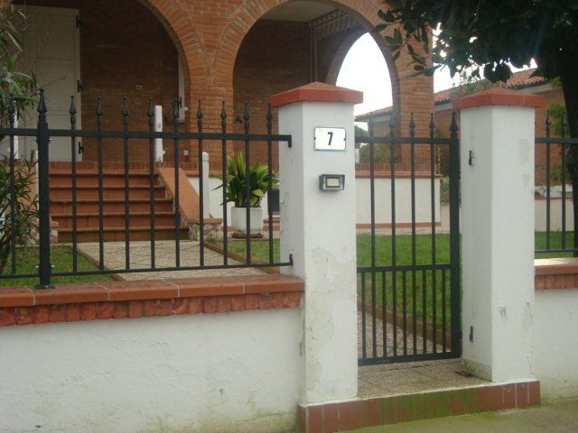 cancello e recinzione in ferro battuto