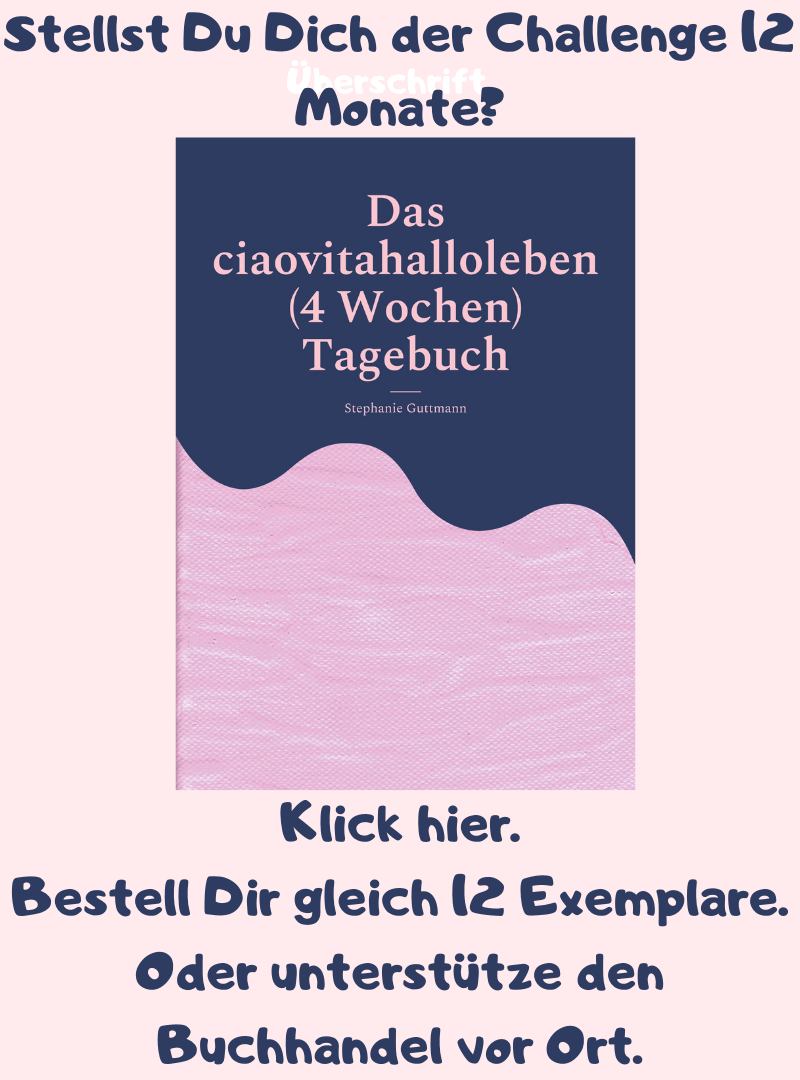 Stellst Du Dich der Challenge 12 Monate?
