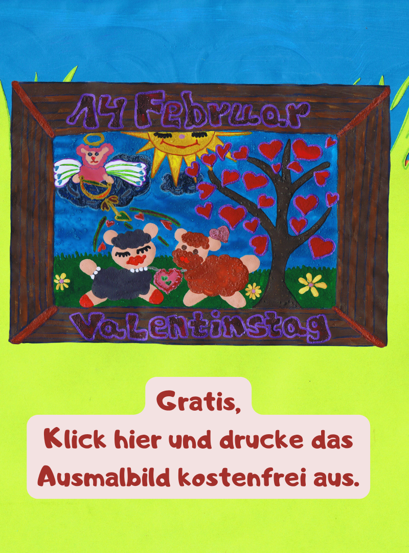 Valtentistag Ausmalbild.