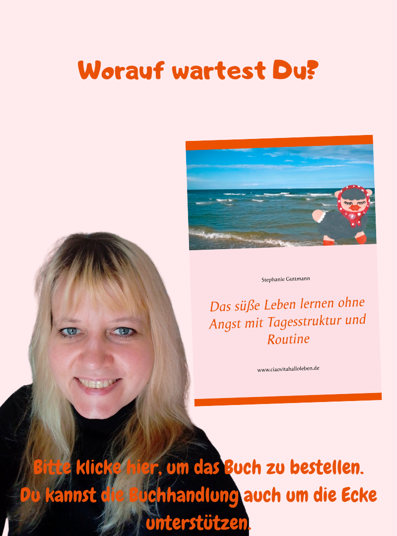 Worauf wartest Du?
Bitte klicke hier, um das Buch zu bestellen.
Du kannst die Buchhandlung auch um die Ecke unterstützen.
