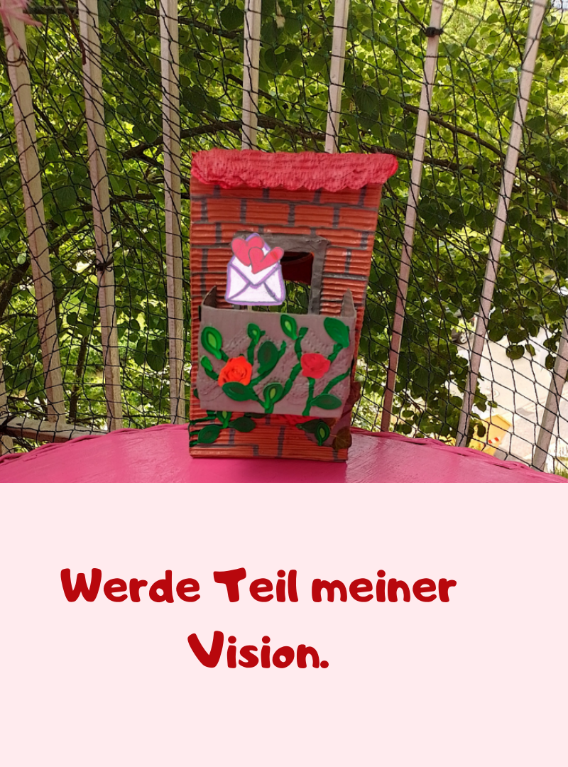 Werde Teil meiner Vision.
