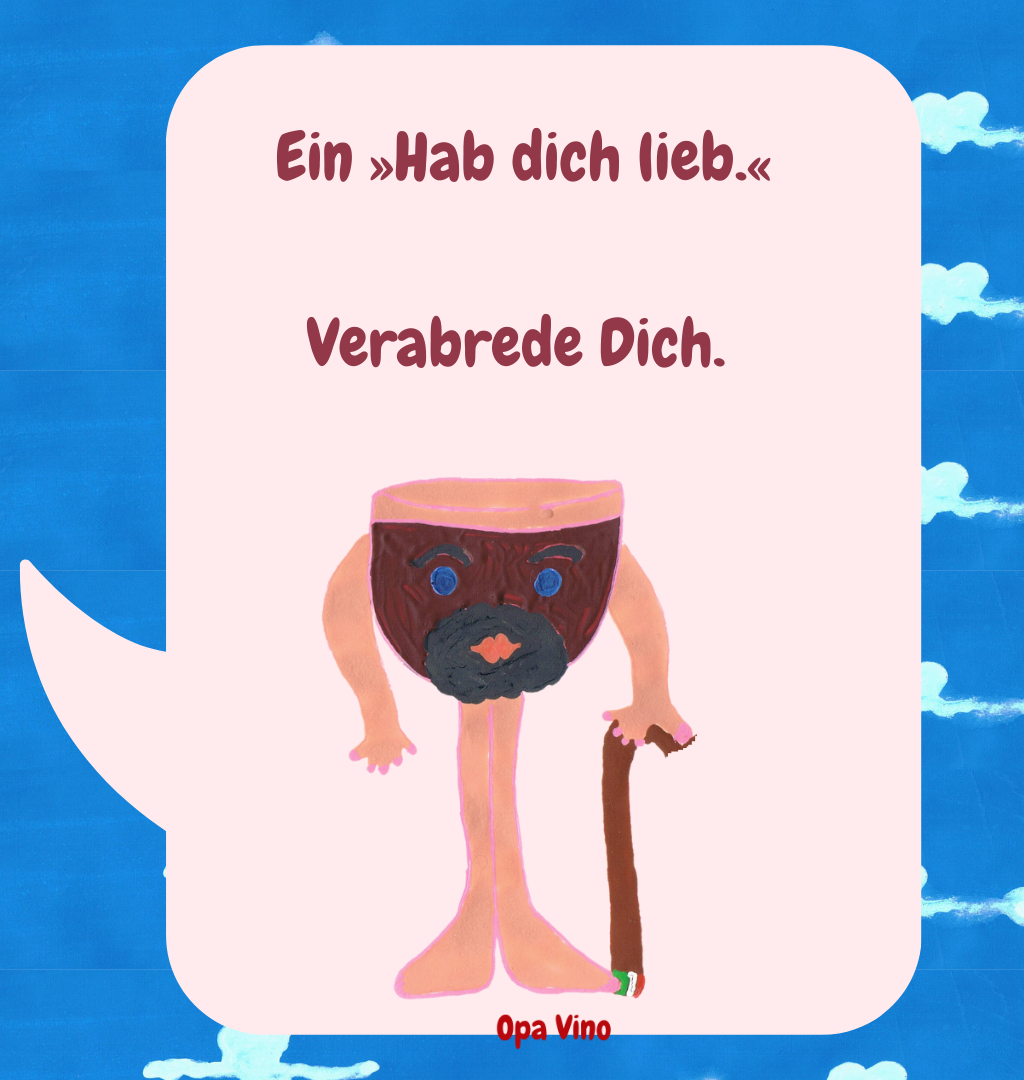  Ein »Hab dich lieb.«
Verabrede Dich.
