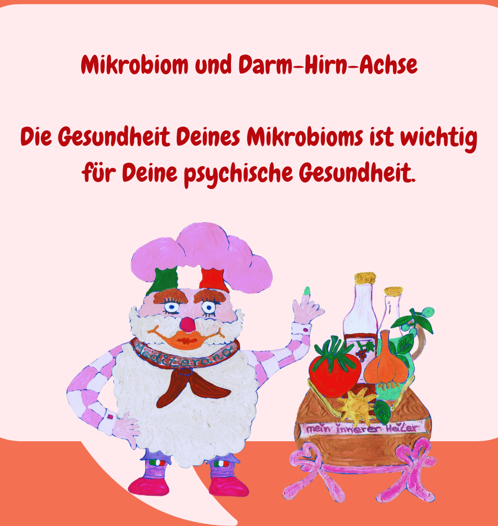 Mikrobiom und Darm-Hirn-Achse
Die Gesundheit Deines Mikrobioms ist wichtig für Deine psychische Gesundheit.

