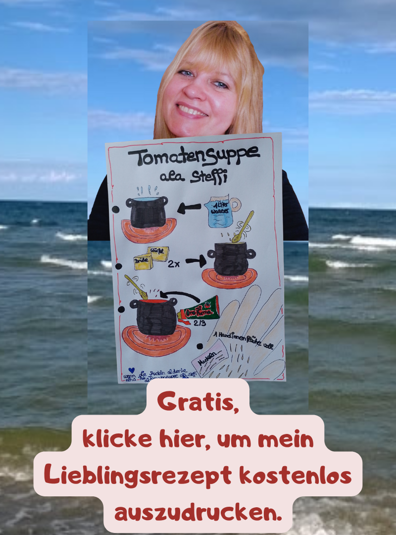 Rezept für die ciaovita Tomatensuppe.