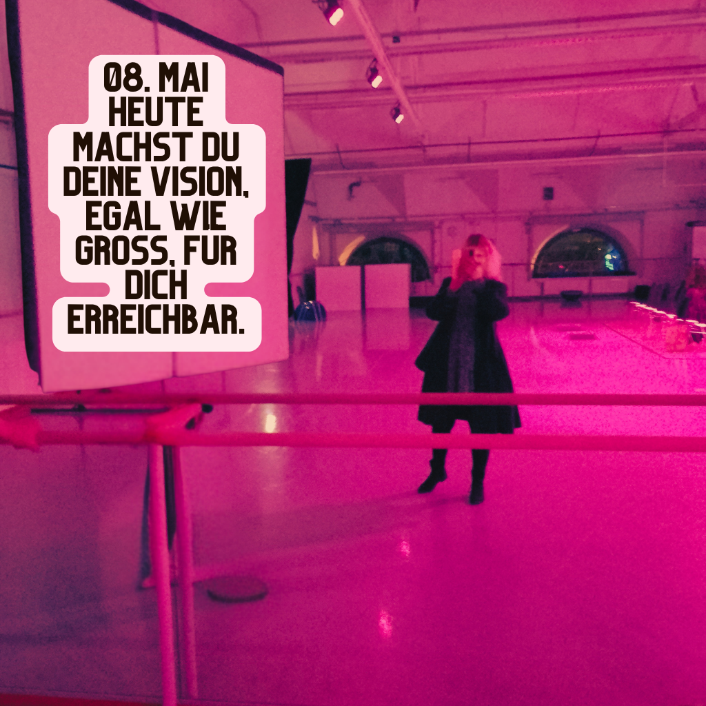 „Deine Vision ist nicht zu groß – DU blockierst Dich“