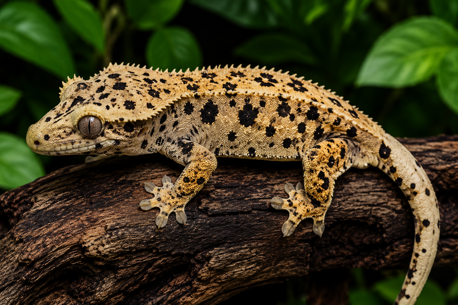 compare crested gecko morphs