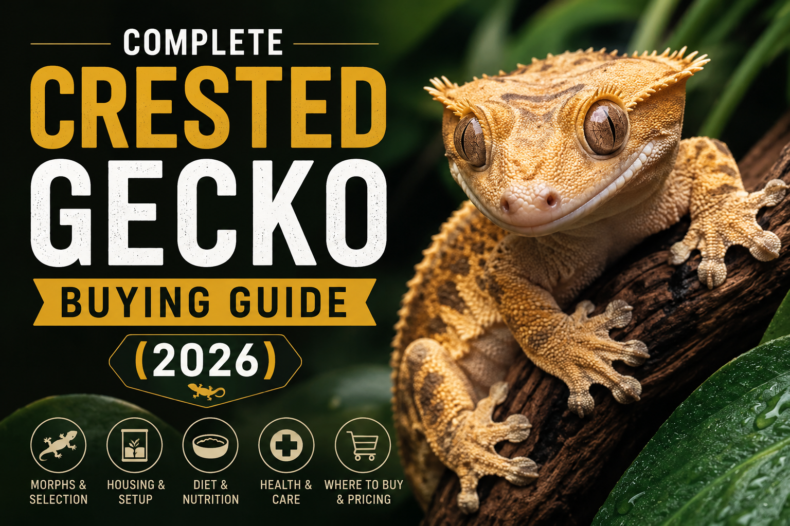 Crested Gecko Buying Guide 2026