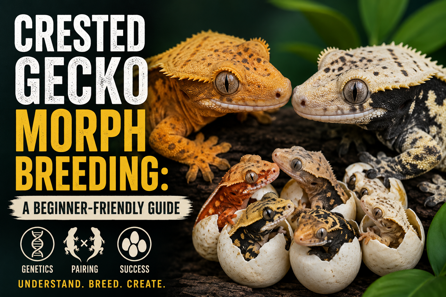 Crested Gecko Morph Breeding