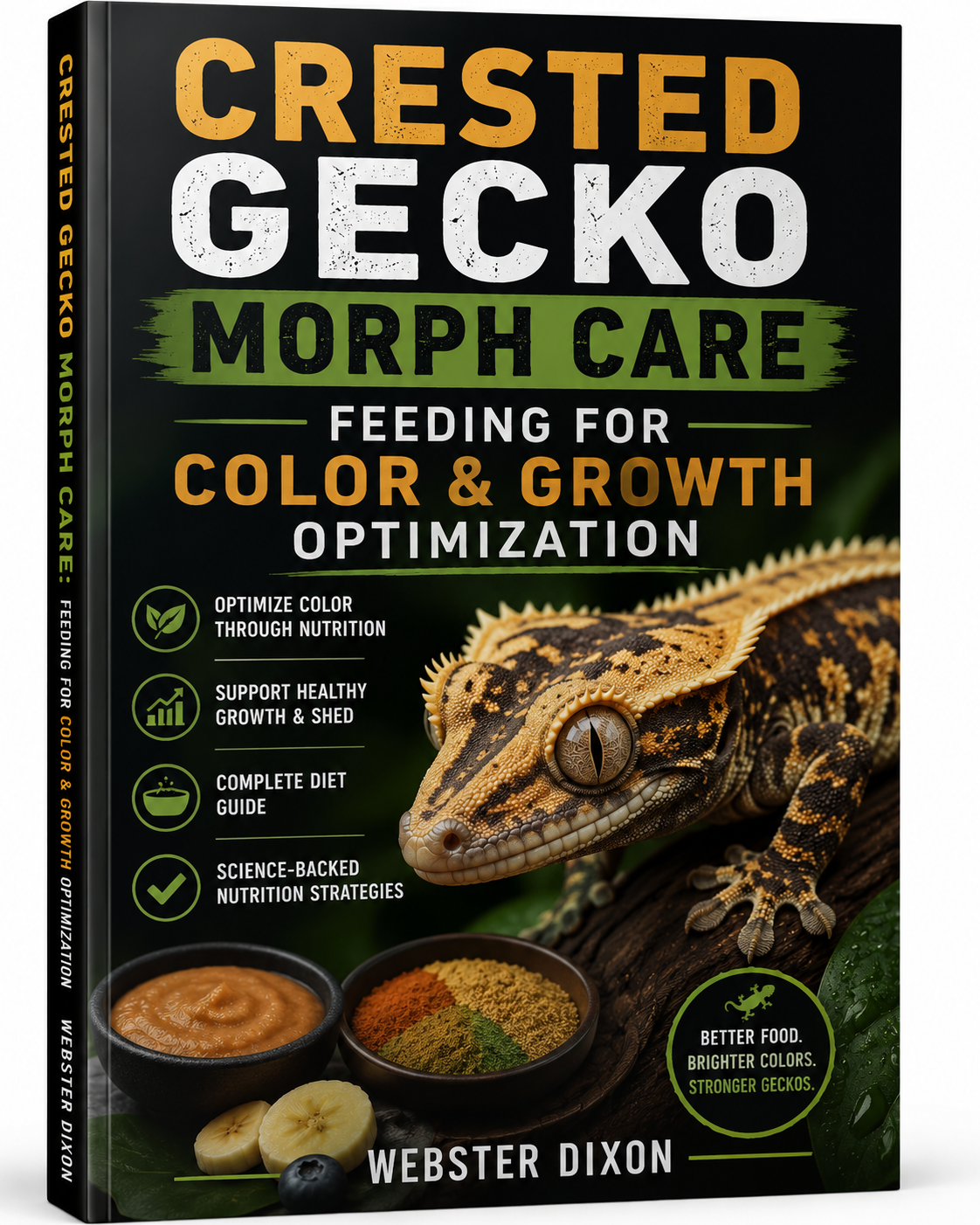 Crested Gecko Morph Care: Feeding for Color & Growth Optimization