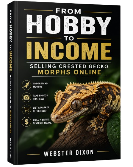from hobby to income: selling crested gecko morphs online