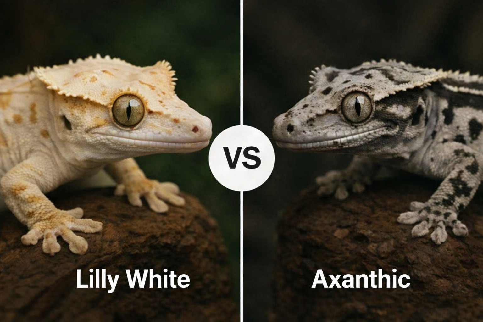 lilly white vs axanthic