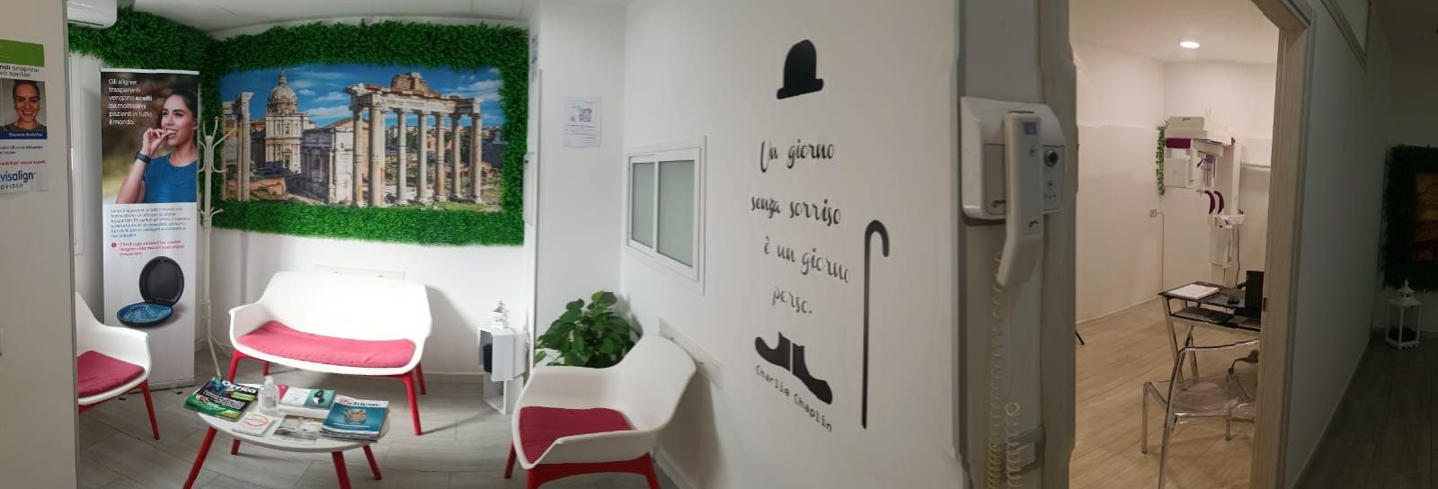 Salotto Odontoiatrico Romano - sala d'aspetto
