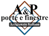 Logo A & P  porte e finestre