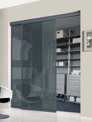 porta scorrevole a vetri